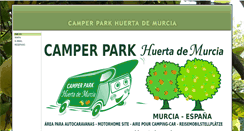 Desktop Screenshot of camperparkhuertademurcia.com